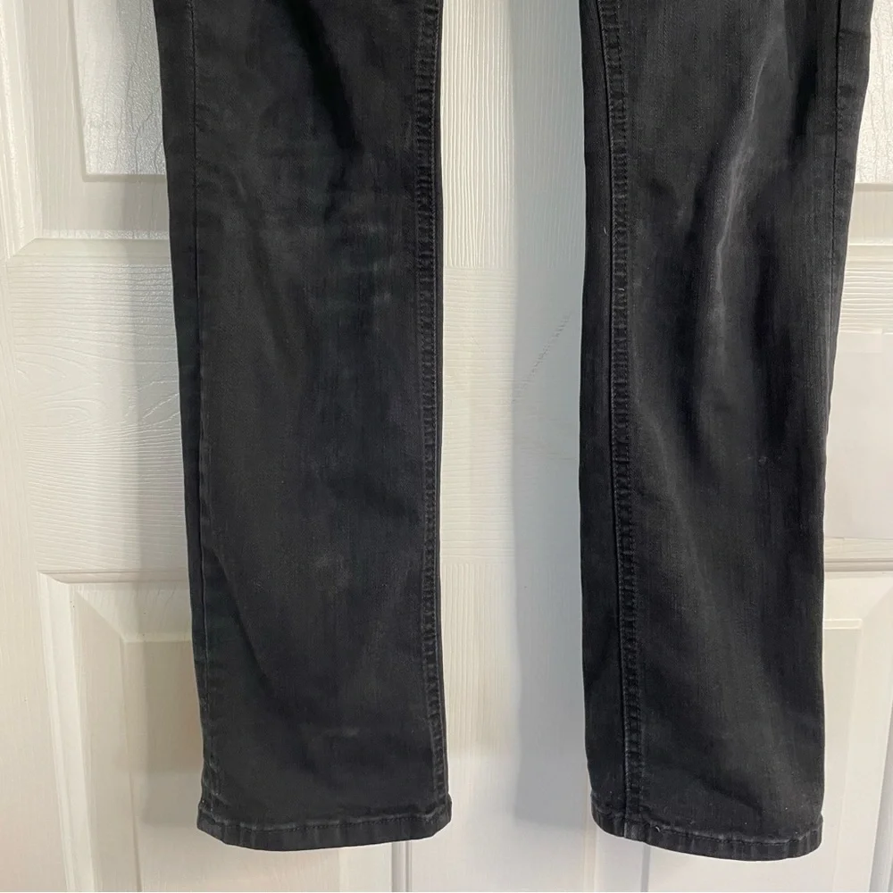 MOTHER Women's Mid Rise Dazzle black ankle denim retro grunge size 26 not guilty